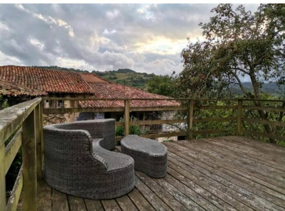 La Casina Roja - Santolaya De Cabranes Villa Arboleya Luaran gambar
